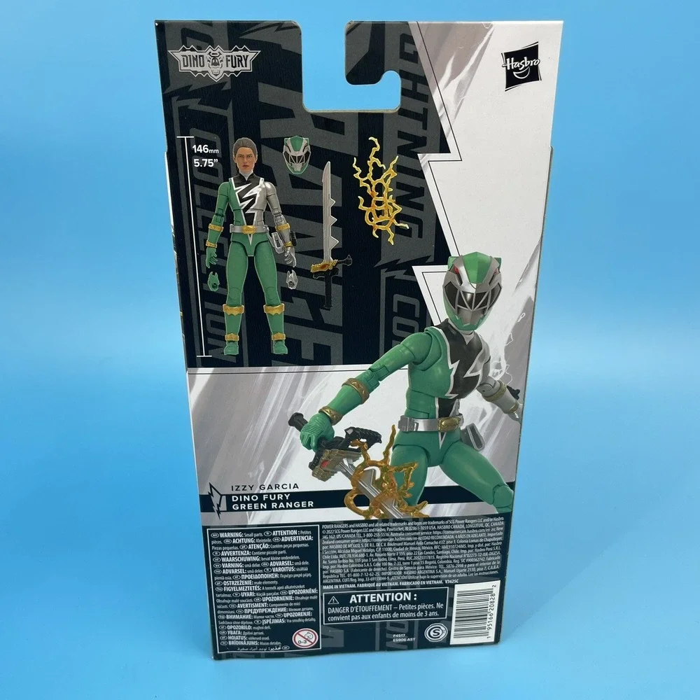 Power Rangers‎ Lightning Collection Dino Fury Green Ranger Izzy Garcia Hasbro